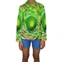 Ranunculus Blossom Bloom Nature Kids  Long Sleeve Swimwear View1