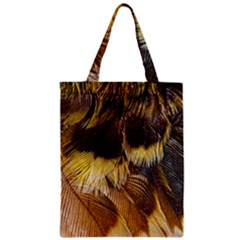 Wing Feather Bird Animal World Zipper Classic Tote Bag by Pakrebo