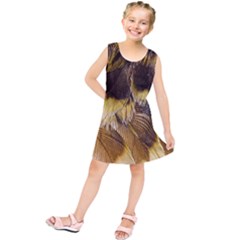 Wing Feather Bird Animal World Kids  Tunic Dress by Pakrebo