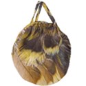 Wing Feather Bird Animal World Giant Round Zipper Tote View1