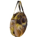 Wing Feather Bird Animal World Giant Round Zipper Tote View3