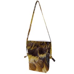 Wing Feather Bird Animal World Folding Shoulder Bag by Pakrebo