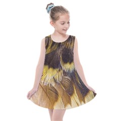 Wing Feather Bird Animal World Kids  Summer Dress by Pakrebo