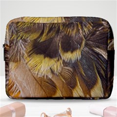 Wing Feather Bird Animal World Make Up Pouch (large) by Pakrebo