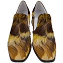 Wing Feather Bird Animal World Slip On Heel Loafers View1