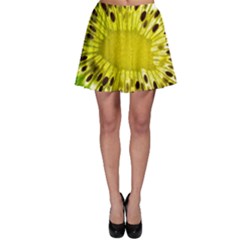 Kiwi Vitamins Eat Fresh Healthy Skater Skirt by Pakrebo