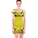 Kiwi Vitamins Eat Fresh Healthy Short Sleeve Bodycon Dress View1