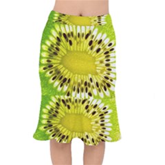 Kiwi Vitamins Eat Fresh Healthy Mermaid Skirt by Pakrebo