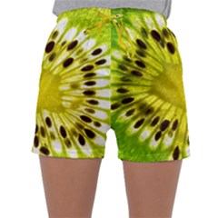 Kiwi Vitamins Eat Fresh Healthy Sleepwear Shorts by Pakrebo