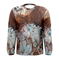 Paint Acrylic Paint Art Colorful Men s Long Sleeve Tee