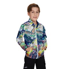 Paint Acrylic Paint Art Colorful Kids  Windbreaker