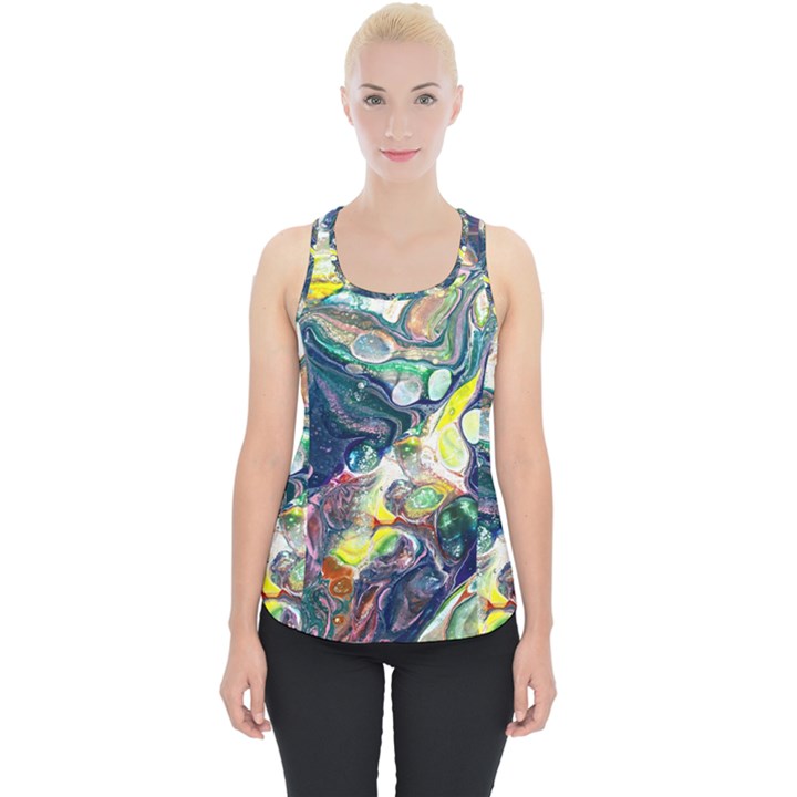 Paint Acrylic Paint Art Colorful Piece Up Tank Top