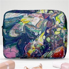 Paint Acrylic Paint Art Colorful Make Up Pouch (large) by Pakrebo