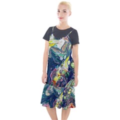 Paint Acrylic Paint Art Colorful Camis Fishtail Dress