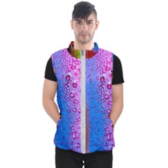 Art Abstract Background Color Men s Puffer Vest