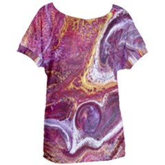 Paint Acrylic Paint Art Colorful Women s Oversized Tee by Pakrebo