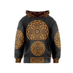 Background Design Pattern Tile Kids  Pullover Hoodie