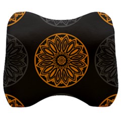 Background Design Pattern Tile Velour Head Support Cushion