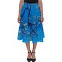 The Beauty of Life- Cherry Blossom Tree Perfect Length Midi Skirt View1