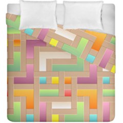 Abstract Background Colorful Duvet Cover Double Side (king Size)