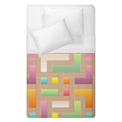 Abstract Background Colorful Duvet Cover (single Size)