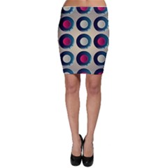 Background Colorful Abstract Bodycon Skirt