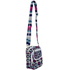 Background Colorful Abstract Shoulder Strap Belt Bag