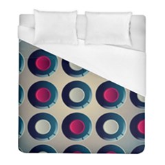 Background Colorful Abstract Duvet Cover (full/ Double Size)