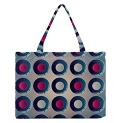 Background Colorful Abstract Zipper Medium Tote Bag