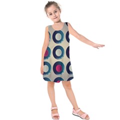 Background Colorful Abstract Kids  Sleeveless Dress