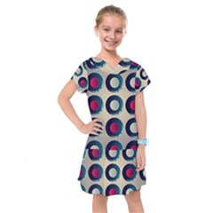 Background Colorful Abstract Kids  Drop Waist Dress