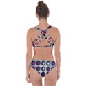 Background Colorful Abstract Criss Cross Bikini Set View2