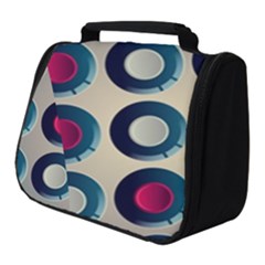 Background Colorful Abstract Full Print Travel Pouch (small)