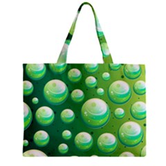 Background Colorful Abstract Circle Zipper Mini Tote Bag