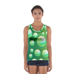 Background Colorful Abstract Circle Sport Tank Top 