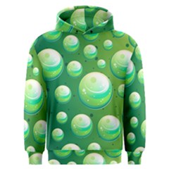 Background Colorful Abstract Circle Men s Overhead Hoodie by HermanTelo