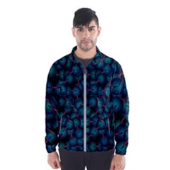 Background Abstract Textile Design Men s Windbreaker