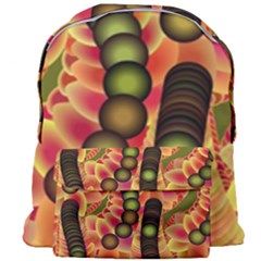 Abstract Background Digital Green Giant Full Print Backpack by HermanTelo