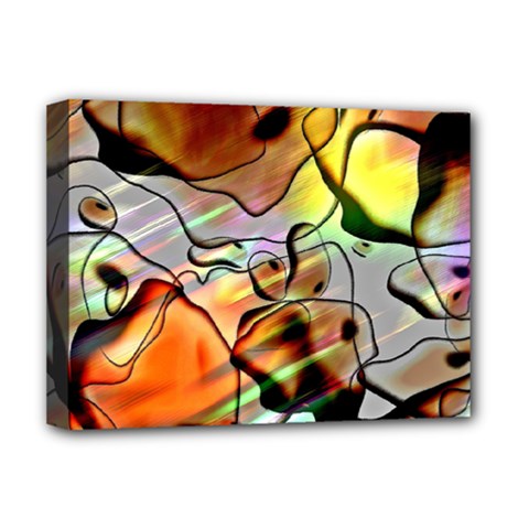 Abstract Transparent Drawing Deluxe Canvas 16  X 12  (stretched) 