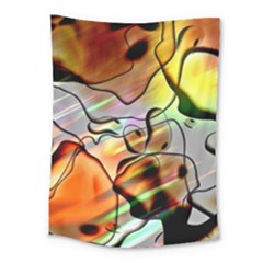 Abstract Transparent Drawing Medium Tapestry