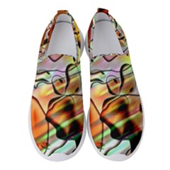 Abstract Transparent Drawing Women s Slip On Sneakers by HermanTelo