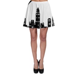 City Night Moon Star Skater Skirt