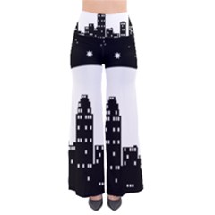 City Night Moon Star So Vintage Palazzo Pants