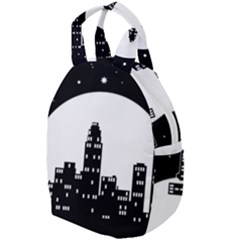 City Night Moon Star Travel Backpacks by HermanTelo