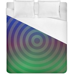 Blue Green Abstract Background Duvet Cover (california King Size) by HermanTelo