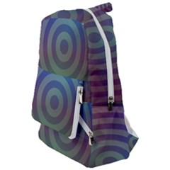 Blue Green Abstract Background Travelers  Backpack