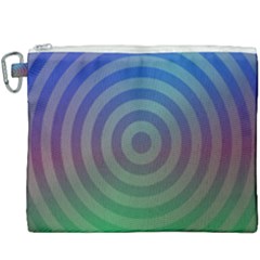 Blue Green Abstract Background Canvas Cosmetic Bag (xxxl)