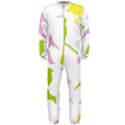 Birds Colourful Background OnePiece Jumpsuit (Men)  View1