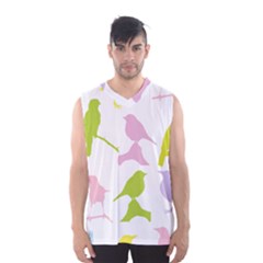 Birds Colourful Background Men s Sportswear