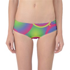 Background Colourful Circles Classic Bikini Bottoms